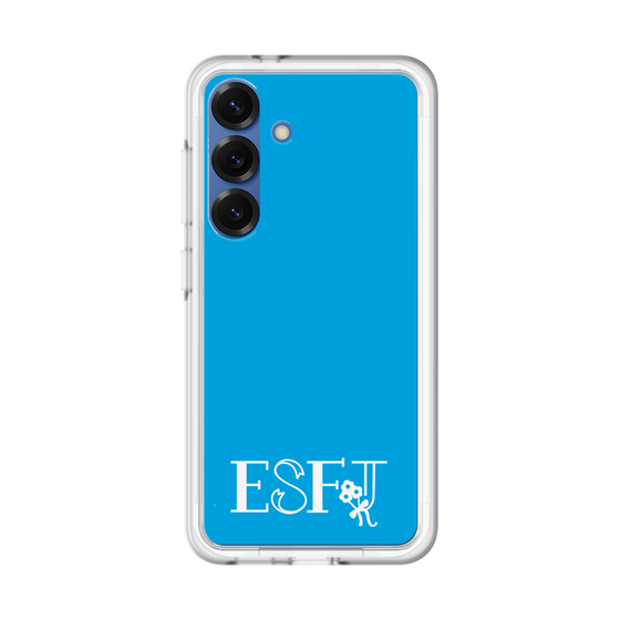 Slim Protection Premium Case［ Original - ESFJ Consul - Alphabet - Blue ］