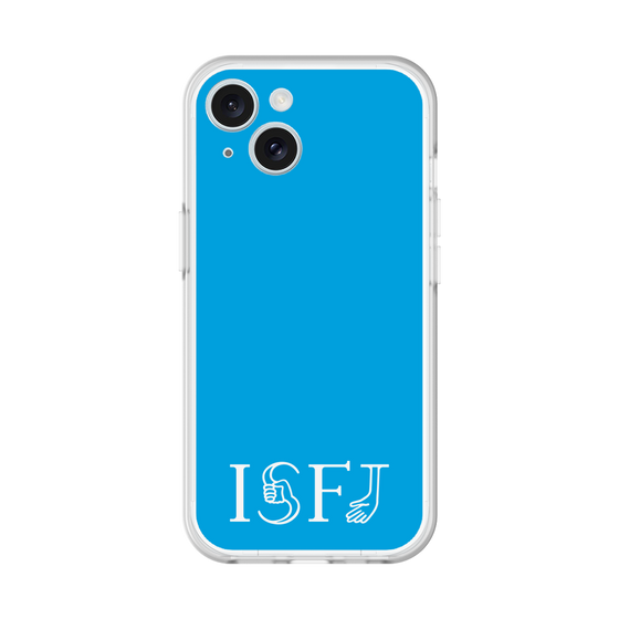 Slim Protection Premium Case［ オリジナル - ISFJ 擁護者 - アルファベット - Blue ］