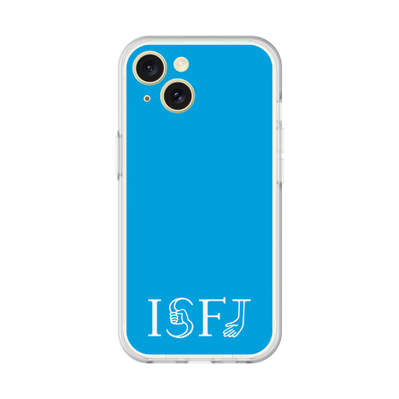Slim Protection Premium Case［ オリジナル - ISFJ 擁護者 - アルファベット - Blue ］