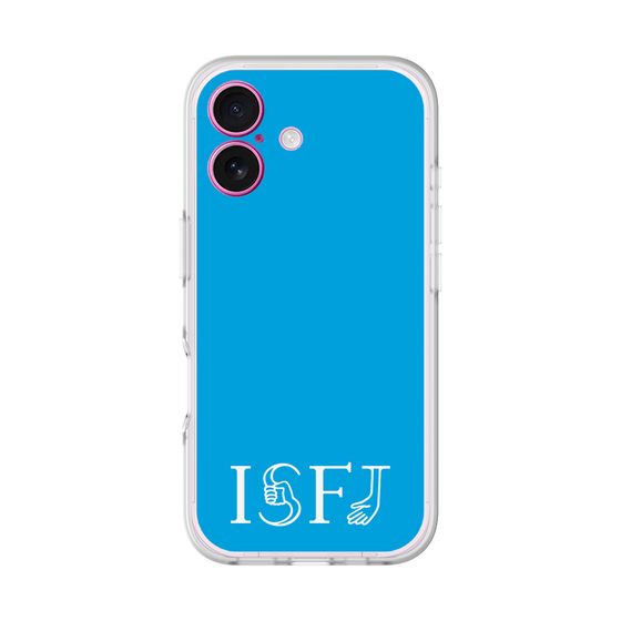 Slim Protection Premium Case［ オリジナル - ISFJ 擁護者 - アルファベット - Blue ］