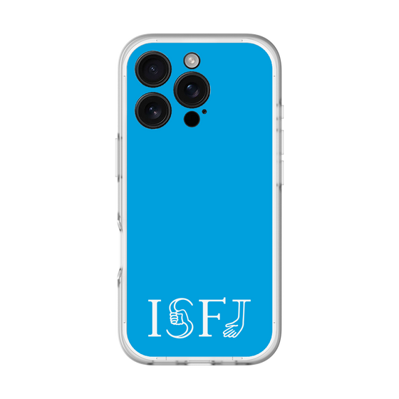 Slim Protection Premium Case［ オリジナル - ISFJ 擁護者 - アルファベット - Blue ］