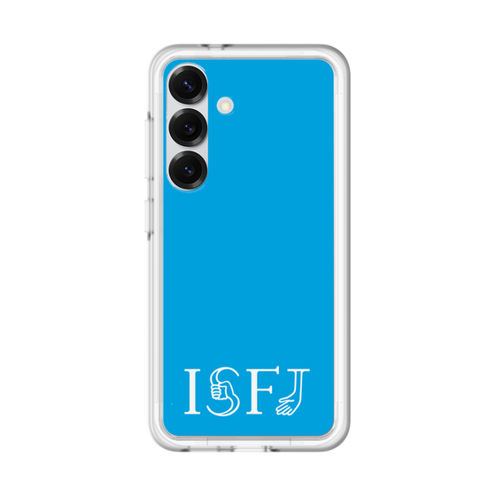 Slim Protection Premium Case［ Original - ISFJ Defender - Alphabet - Blue ］