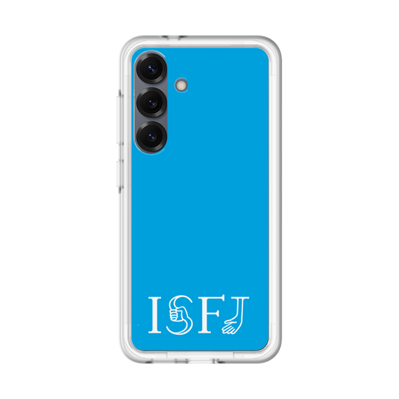 Slim Protection Premium Case［ Original - ISFJ Defender - Alphabet - Blue ］