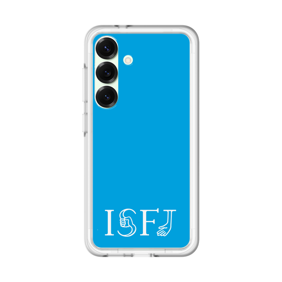 Slim Protection Premium Case［ Original - ISFJ Defender - Alphabet - Blue ］