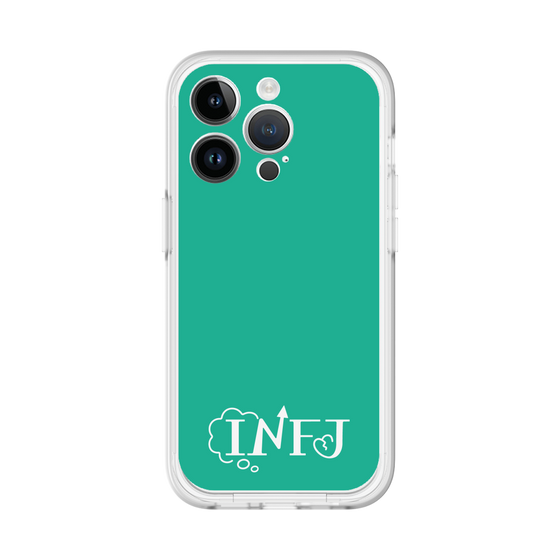 Slim Protection Premium Case［ オリジナル - INFJ 提唱者 - アルファベット - Green ］