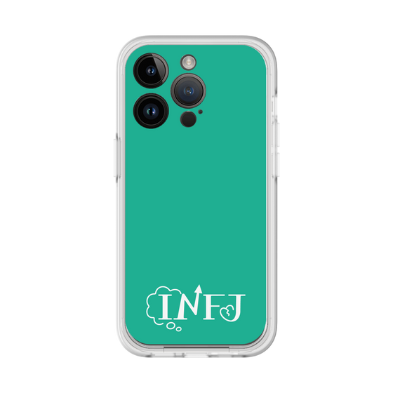 Slim Protection Premium Case［ オリジナル - INFJ 提唱者 - アルファベット - Green ］