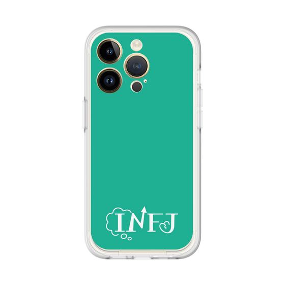 Slim Protection Premium Case［ オリジナル - INFJ 提唱者 - アルファベット - Green ］