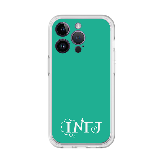 Slim Protection Premium Case［ オリジナル - INFJ 提唱者 - アルファベット - Green ］
