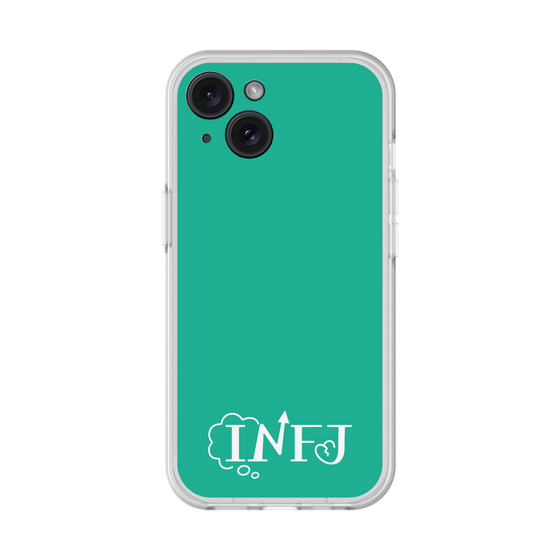 Slim Protection Premium Case［ オリジナル - INFJ 提唱者 - アルファベット - Green ］