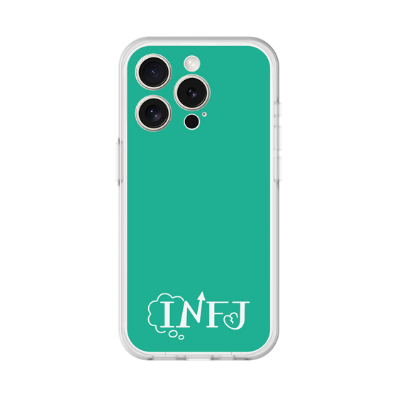Slim Protection Premium Case［ オリジナル - INFJ 提唱者 - アルファベット - Green ］