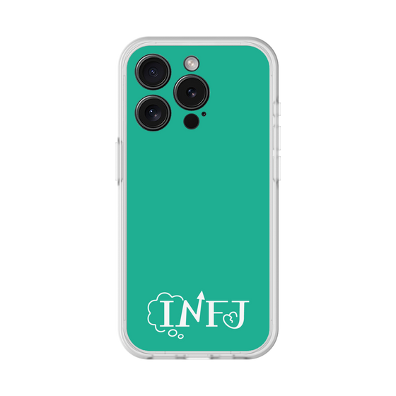 Slim Protection Premium Case［ オリジナル - INFJ 提唱者 - アルファベット - Green ］