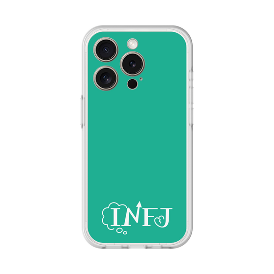 Slim Protection Premium Case［ オリジナル - INFJ 提唱者 - アルファベット - Green ］
