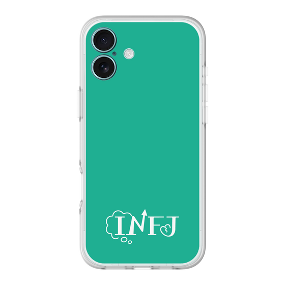 Slim Protection Premium Case［ オリジナル - INFJ 提唱者 - アルファベット - Green ］