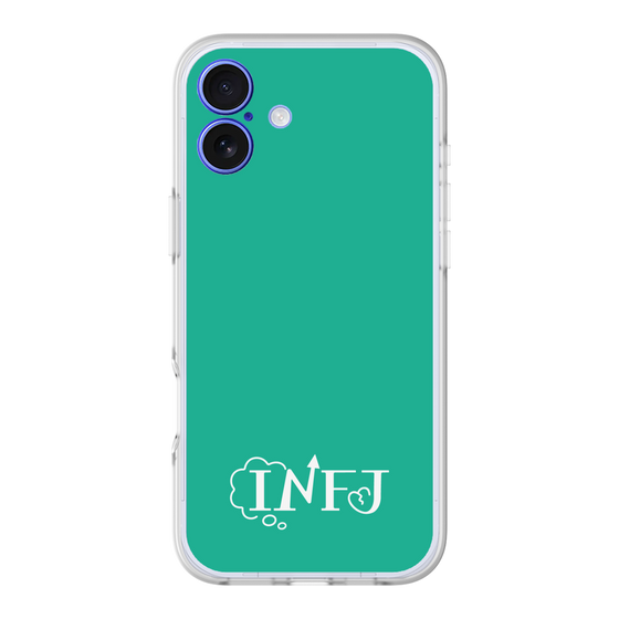 Slim Protection Premium Case［ オリジナル - INFJ 提唱者 - アルファベット - Green ］