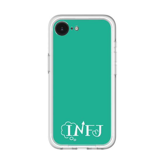 Slim Protection Premium Case［ Original - INFJ Advocate - Alphabet - Green ］