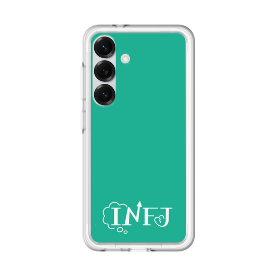 Slim Protection Premium Case［ Original - INFJ Advocate - Alphabet - Green ］