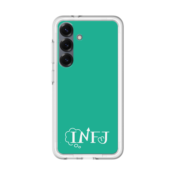 Slim Protection Premium Case［ Original - INFJ Advocate - Alphabet - Green ］