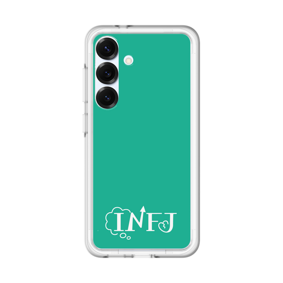 Slim Protection Premium Case［ Original - INFJ Advocate - Alphabet - Green ］