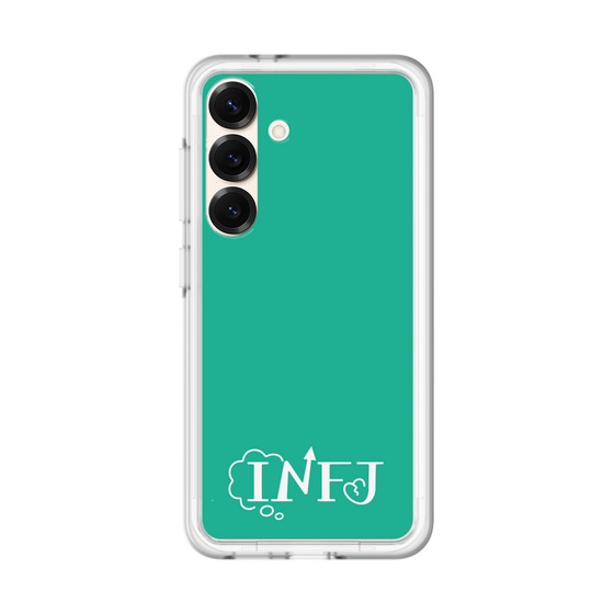 Slim Protection Premium Case［ Original - INFJ Advocate - Alphabet - Green ］
