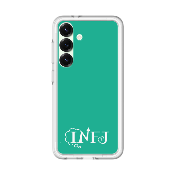 Slim Protection Premium Case［ Original - INFJ Advocate - Alphabet - Green ］