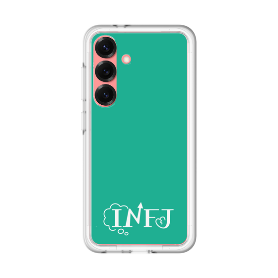 Slim Protection Premium Case［ Original - INFJ Advocate - Alphabet - Green ］