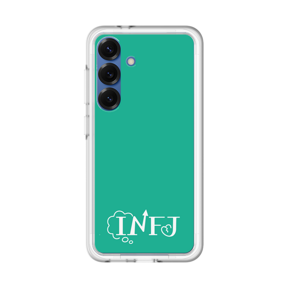 Slim Protection Premium Case［ Original - INFJ Advocate - Alphabet - Green ］
