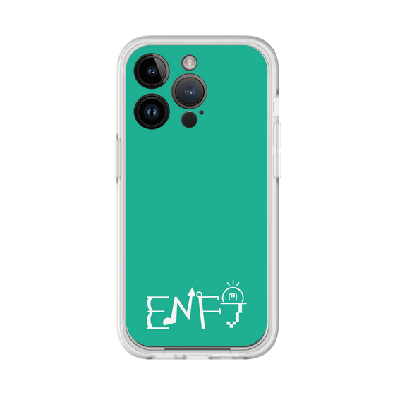 Slim Protection Premium Case［ オリジナル - ENFJ 主人公 - アルファベット - Green ］
