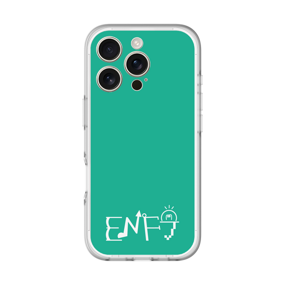 Slim Protection Premium Case［ オリジナル - ENFJ 主人公 - アルファベット - Green ］