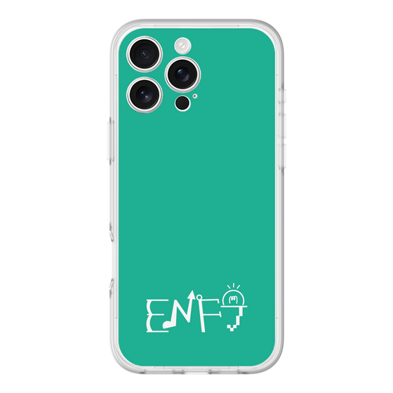 Slim Protection Premium Case［ オリジナル - ENFJ 主人公 - アルファベット - Green ］