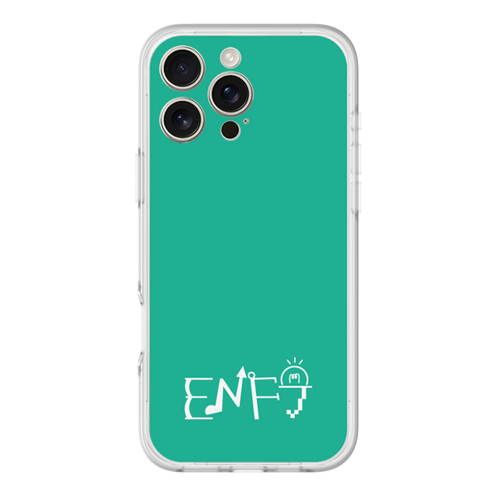 Slim Protection Premium Case［ オリジナル - ENFJ 主人公 - アルファベット - Green ］