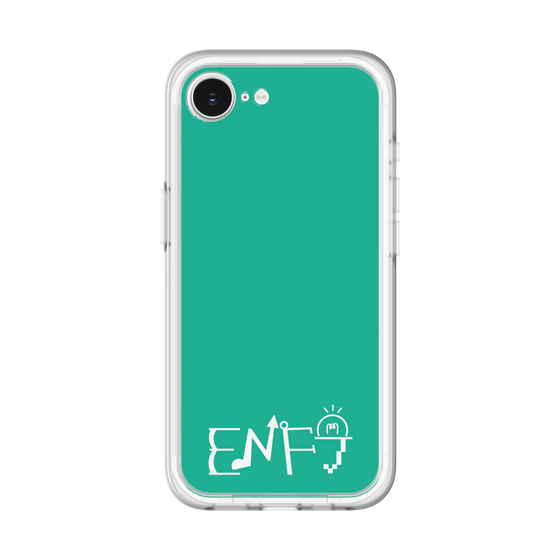 Slim Protection Premium Case［ Original - ENFJ Protagonist - Alphabet - Green ］