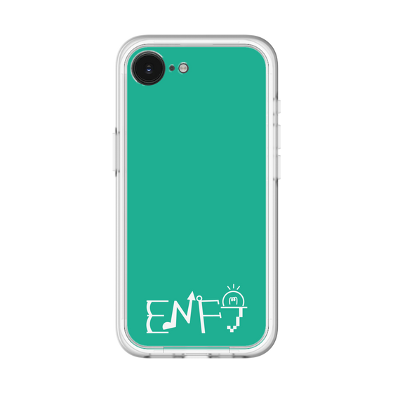 Slim Protection Premium Case［ Original - ENFJ Protagonist - Alphabet - Green ］