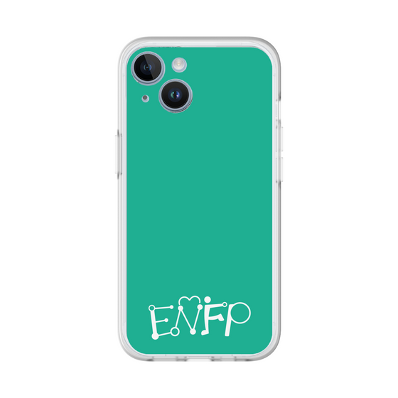 Slim Protection Premium Case［ オリジナル - ENFP 運動家 - アルファベット - Green ］