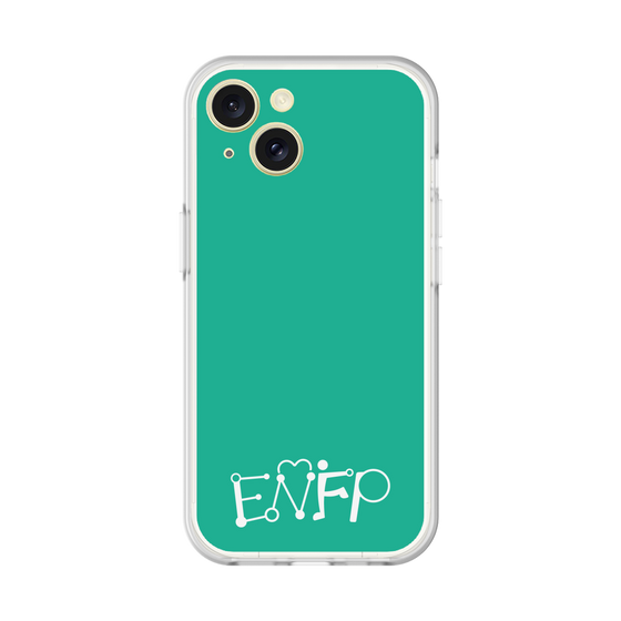 Slim Protection Premium Case［ オリジナル - ENFP 運動家 - アルファベット - Green ］