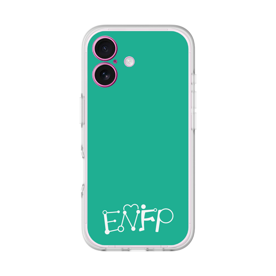 Slim Protection Premium Case［ オリジナル - ENFP 運動家 - アルファベット - Green ］