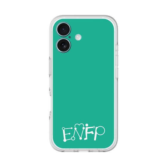 Slim Protection Premium Case［ オリジナル - ENFP 運動家 - アルファベット - Green ］