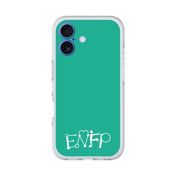Slim Protection Premium Case［ オリジナル - ENFP 運動家 - アルファベット - Green ］