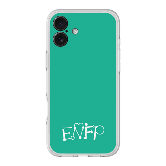 Slim Protection Premium Case［ オリジナル - ENFP 運動家 - アルファベット - Green ］