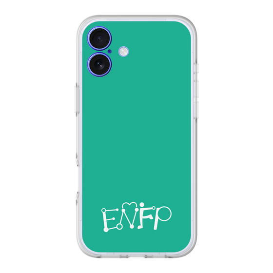 Slim Protection Premium Case［ オリジナル - ENFP 運動家 - アルファベット - Green ］