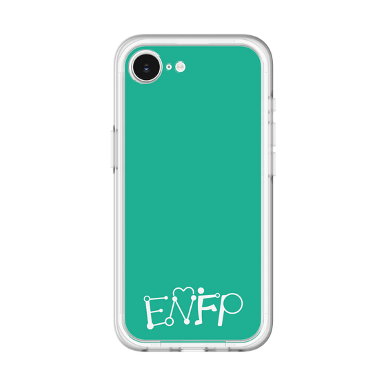Slim Protection Premium Case［ Original - ENFP Campaigner - Alphabet - Green ］