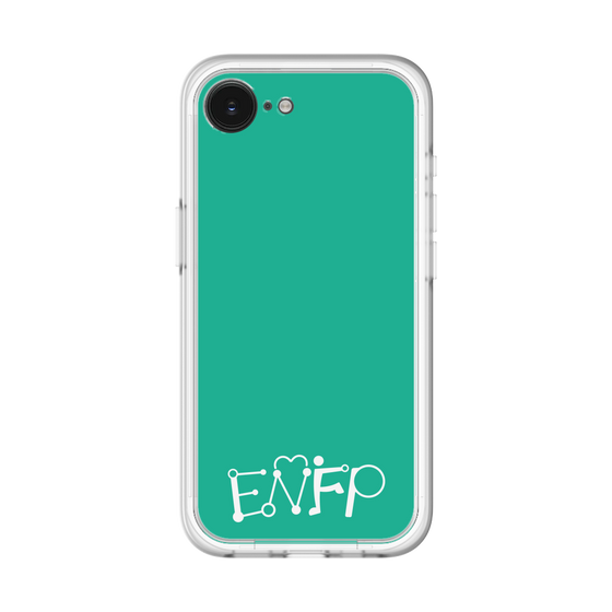Slim Protection Premium Case［ Original - ENFP Campaigner - Alphabet - Green ］