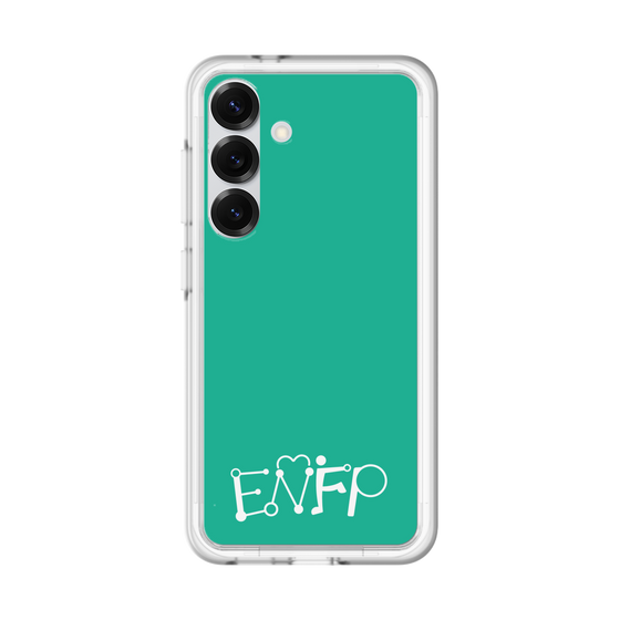 Slim Protection Premium Case［ Original - ENFP Campaigner - Alphabet - Green ］