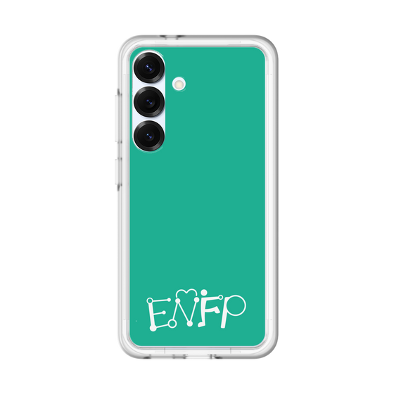 Slim Protection Premium Case［ Original - ENFP Campaigner - Alphabet - Green ］