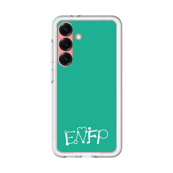 Slim Protection Premium Case［ Original - ENFP Campaigner - Alphabet - Green ］