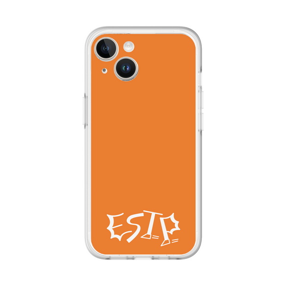 Slim Protection Premium Case［ オリジナル - ESTP 起業家 - アルファベット - Orange ］