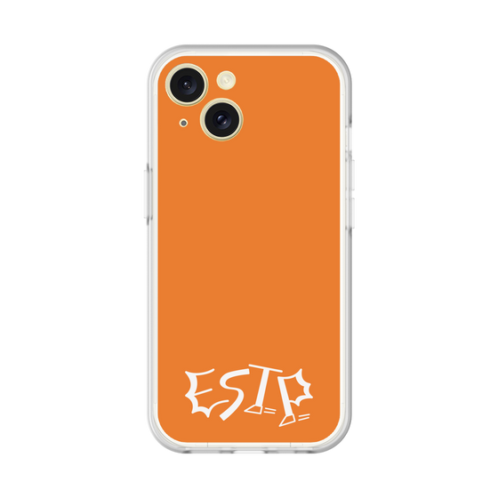 Slim Protection Premium Case［ オリジナル - ESTP 起業家 - アルファベット - Orange ］