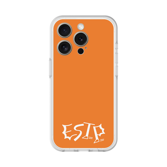 Slim Protection Premium Case［ オリジナル - ESTP 起業家 - アルファベット - Orange ］