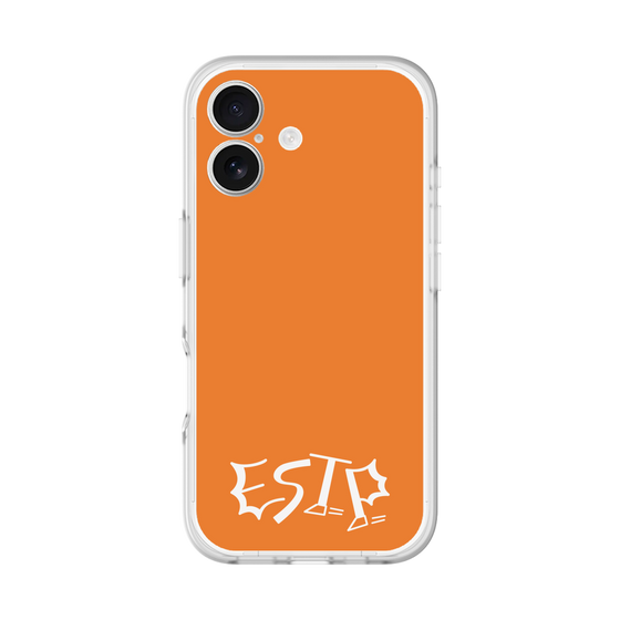 Slim Protection Premium Case［ オリジナル - ESTP 起業家 - アルファベット - Orange ］