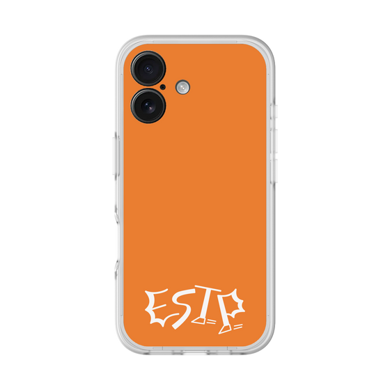 Slim Protection Premium Case［ オリジナル - ESTP 起業家 - アルファベット - Orange ］