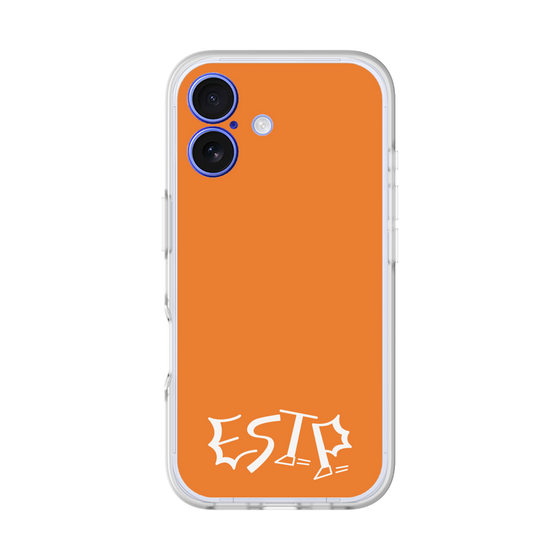 Slim Protection Premium Case［ オリジナル - ESTP 起業家 - アルファベット - Orange ］